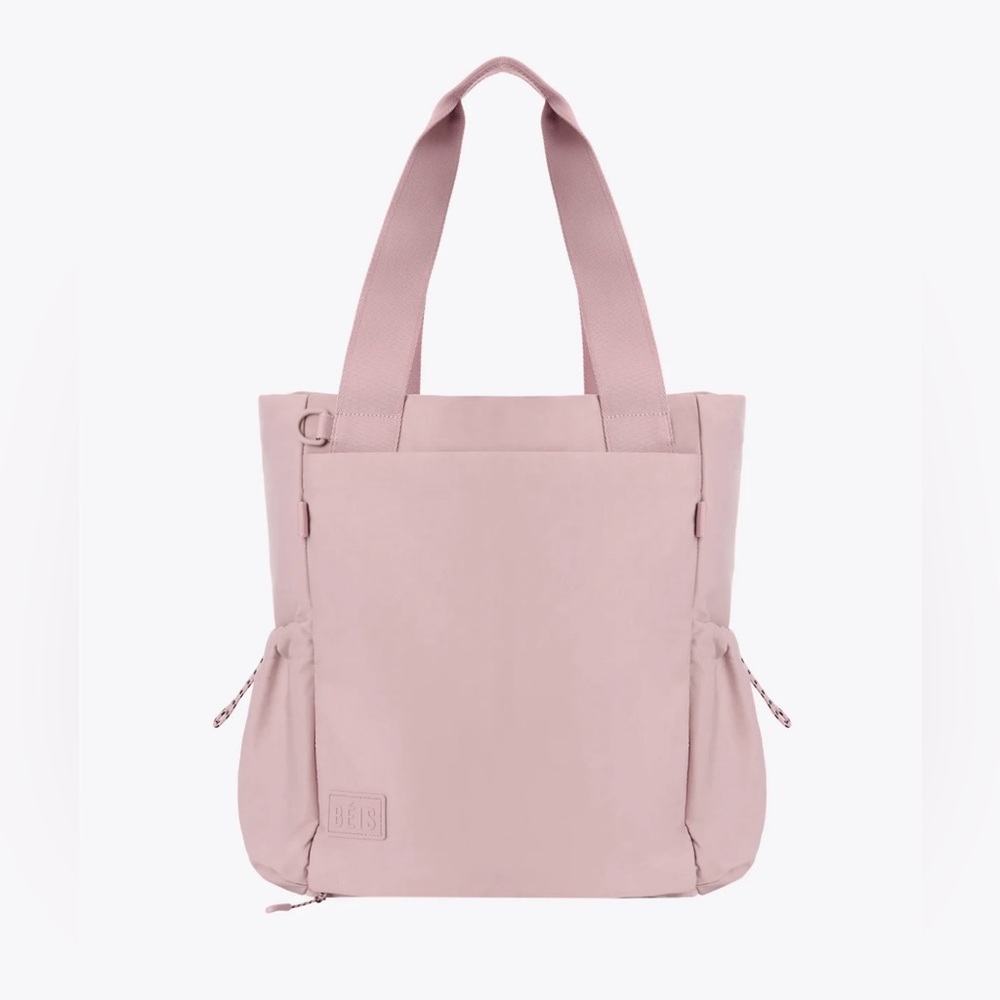 BEIS NWT The Sport Tote in Atlas Pink